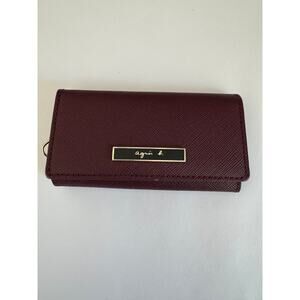 agnes b. Leather Key Holder